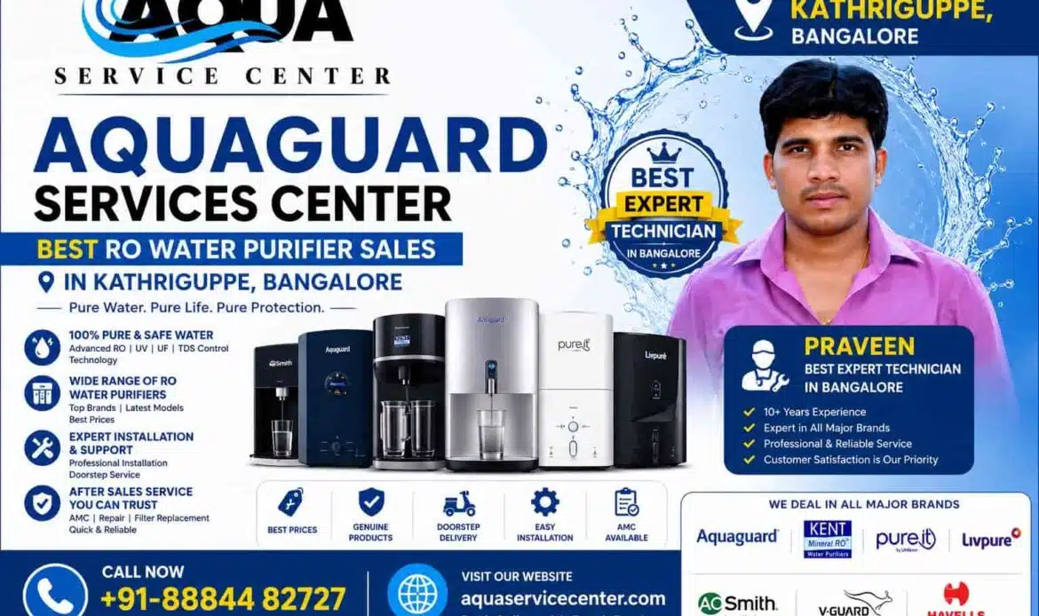 Best RO Water Purifier Sales in Kathriguppe Bangalore