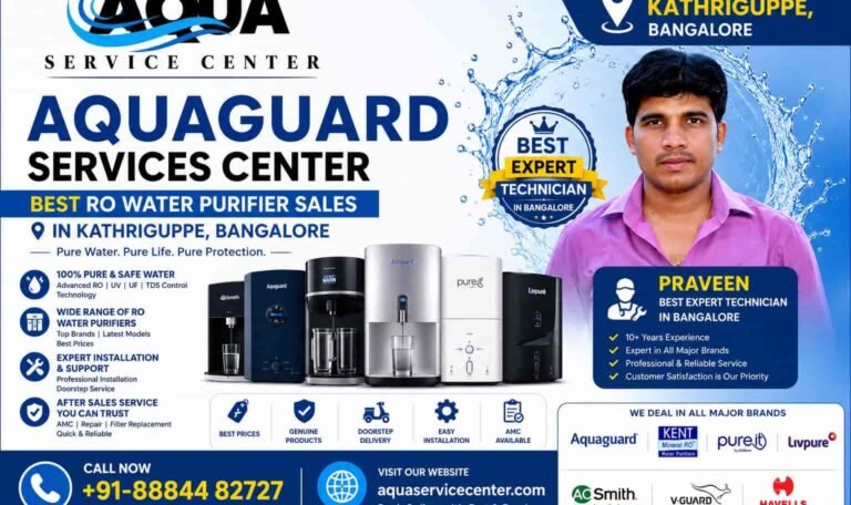 Best RO Water Purifier Sales in Kathriguppe Bangalore