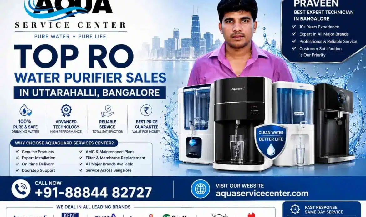 Best RO Water Purifier Sales in Uttarahalli Bangalore