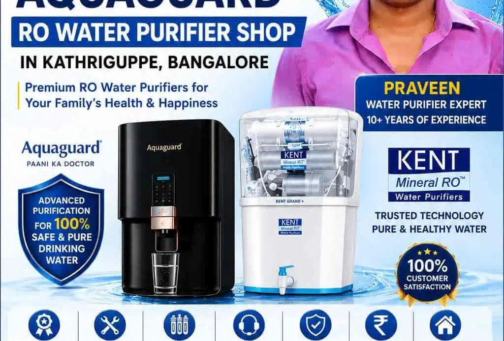 Best RO Water Purifier Shops in Kathriguppe in Bangalore