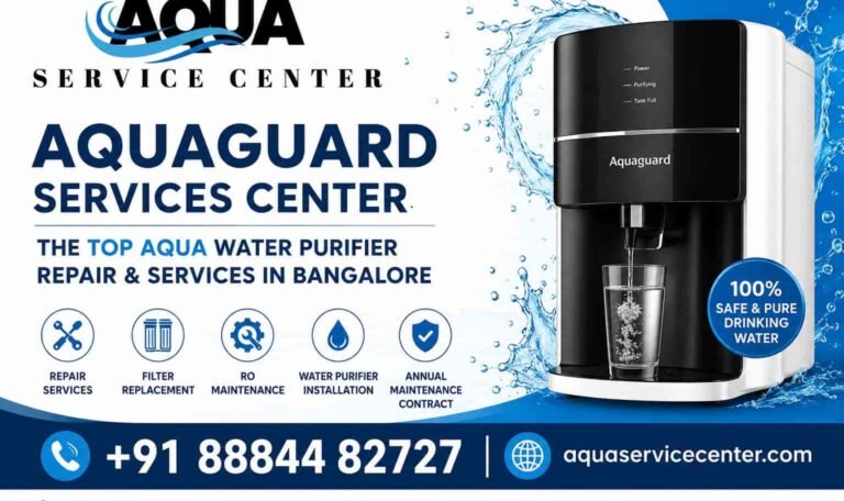 Top Aqua Water Purifier Repair & Services in Bangalore