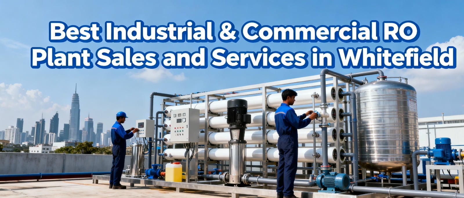 Best Industrial and Commercial RO Plant Sales and Services in Whitefield