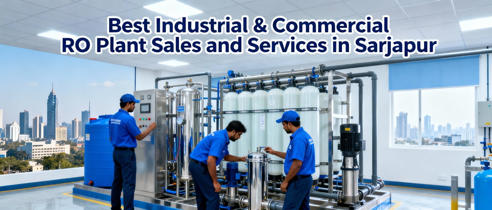 Best Industrial and Commercial RO Plant Sales and Services in Sarjapur