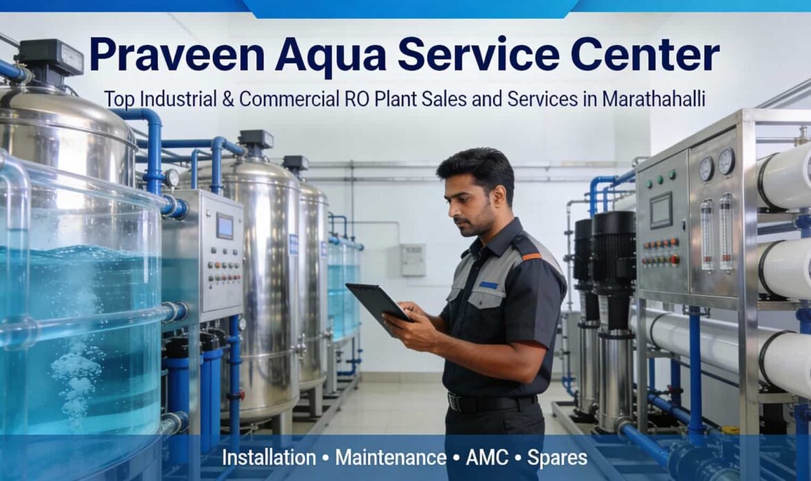 Top Industrial and Commercial RO Plant Sales and Services in Marathahalli
